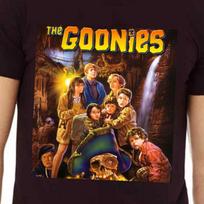 Goonies T Shirt Tshirt Tee 1980s Movie Shirt Unisex Vintage Aesthetic T-shirt L yellow