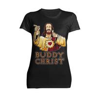 Buddy Christ T-Shirt | Kevin Smith Dogma Movie Gift | Funny Jesus Shirt | Jay Silent Bob 120 black