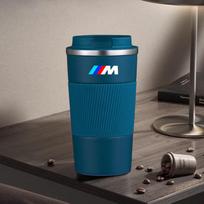 car sticker Car Emblem Stainless Steel Thermals Mug Coffee Water Cup For BMW F30 F10 E90 F20 E46 E60 E70 E39 E36 E87 X7 E92 E91 mėlyna