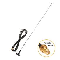 Walkie Antenna Uv5R Gain Antena, skirta Walkie Talkie Antenai Nešiojamam Radijui Mini Siurbimo taurė Automobilio Antenos Gain Ut108 Antenai Female head
