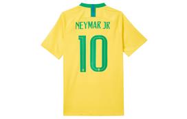 Nike Futbolo Marškinėliai Fan Edition, Brazilija, Neymar Dydis 10 Vyriški Geltoni BV3244-749 L