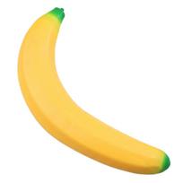 45cm milžiniškas banano squishy žaislas streso malšinimui Fidget žaislas minkštas lėtai atšokantis banano spaudymo žaislas suaugusiųjų ir vaikų dovanos namų dekoras yellow