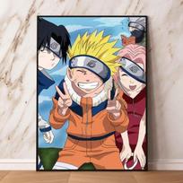 Anime plakatai Naruto aukštos kokybės meniniai sienų lipdukai Kalėdų dovanų kambarys namuose animacinių filmų personažų nuotraukos 60cm×90cm NoFrame