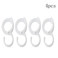 8 vnt./4 vnt. S formos kabliukai, vonios kambario kabliukai, namų spintos kabliukai, spynos kabliukai, spintos kabliukai 4pcs
