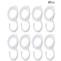 8 vnt./4 vnt. S formos kabliukai, vonios kambario kabliukai, namų spintos kabliukai, spynos kabliukai, spintos kabliukai 8pcs