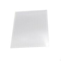Molio lentų kūrimo kilimėlis, skaidrus keramikos įrankis „pasidaryk pats“ modelio polimerinis pagrindas 30cmx22cmx0.4cm white