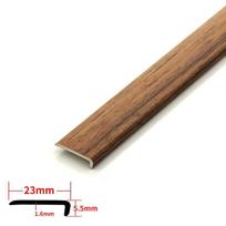 270cm L formos dešiniojo kampo grindų krašto apdailos juosta, SPC akmens plastiko grindų krašto apvyniojimo juosta, dekoravimas, apsauga 270cm【with adhesive】