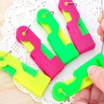 Automatinis adatų sriegimo siuvimo mašinos sriegiklis 5pcs pink