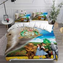 The Wizard of Oz Bedding Sets,Wizard of Oz Duvet Cover,Anime Quilt Bed Cover Duvet Cover Pillow Case 2-3 Pieces Sets Kids Adult 135x200cm 2pcs blue
