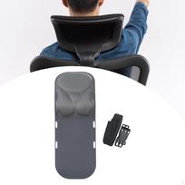 Biuro kėdės galvos atrama Nugaros atrama Ergonomiška Daugiafunkcinė Galvos Juosmens Sėdynės Atrama Žaidimams Gray Upper Padded