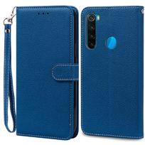 Xiaomi Redmi Note 8 dėklas piniginė minkštas silikoninis skirtas Redmi Note 8T Note8T dėklas Fundas Coque skirtas Xiaomi Redmi Note 8 2021 dėklai For Redmi Note 8 blue