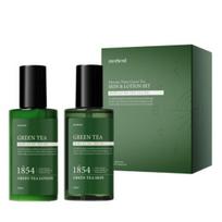 Merchant Žaliosios arbatos odos priežiūros ir losjono rinkinys „Viskas viename“ Green Tea Skin & Lotion All-in-One Set gray