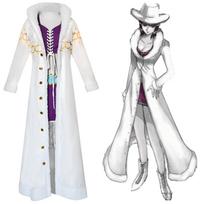 Vienas Gabalas Nico Robin Cosplay Kostiumas, Anime Veikėjo Šventės Veiklos Apranga M balta/violetinė