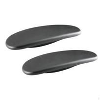 2 vnt. Žaidimų kėdės porankių pagalvėlės Pakeitimas, Universali, PU Patogi Minkšta Atrama Lengva 267x85mm black