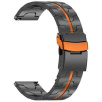 22 mm titano apyrankė Huawei Watch GT5 GT4 46 mm laikrodžiui, 4/4 Pro apyrankė Amazfit Balance Active 2, prabangi 20 mm laikrodžio apyrankė For Huawei Ultimate gray