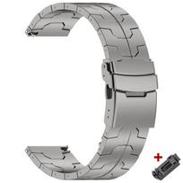 22 mm titano apyrankė Huawei Watch GT5 GT4 46 mm laikrodžiui, 4/4 Pro apyrankė Amazfit Balance Active 2, prabangi 20 mm laikrodžio apyrankė For Huawei GT 4 46mm gray