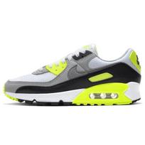 Nike Air Max 90 Baltas Dalelių Pilkas Volt Moteriškas CD0490-101 38 gray