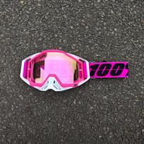 12.9Originalūs/Atsarginiai-100%Dviračių akiniai, 100% Šalmo akiniai, Motociklo visureigių apsauginiai akiniai A9 pink