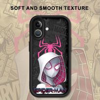 Mielas Marvel Žmogus-voras dėklas iPhone 16e 13 12 11 Pro Max 17 Air XS Max XR 15 16 14 Plus minkštas dėklas iPhone17
