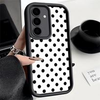 Telefono dėklas Samsung Galaxy A17 A16 A15 A14 A13 Taškeliai Meno Mados Dizainas A56 A36 A26 A55 A35 A25 A54 A34 A24 A53 A33 A23 Samsung A52 gray