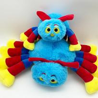 Vilnonis ir Tig voras Vilnonis pliušinis minkštas žaislas 24cm/40cm Kimštas voras Žaislas Voras kimštas gyvūnas Pliušinė pagalvė Helovino žaislas