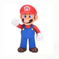 Super Mario Bros Animacinių filmukų Lėlės Modelis Gimimo Data Dovana Anime Figūrėlės Luigi Yoshi Mario Kūrybingas Kolekcionuojamas Modelis Žaislai.* red
