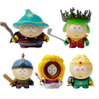 5 vnt./rinkinys South Park anime figūrėlės The Stick of Truth Kenny McCormick Stan Marsh Žavingos mielos lėlės Amerikietiškos grupės papuošalai black