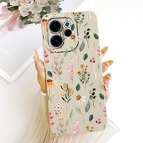Oppo Reno 15F CPH2801 dėklas, Oppo Reno15 FS CPH2801 dėklas, mielas Kawaii, prabangus madingas gėlių, šaunus dažytas silikoninis dėklas Reno 15 FS CPH2801