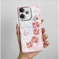 For Realme Note 70T telefono dėklas Estetiškas drugelio gėlės Lašams atsparus apsauginis dangtelis For Realme Note 70 T Note70T Bamperis Korpusas Realme Note 70