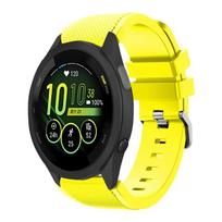 22 mm silikoninis dirželis, skirtas Garmin Forerunner 265 965 Venu 3, patogus apyrankės pakeitimas, riešo dirželis Garmin Forerunner 955 correa Garmin Venu 3 2 geltona