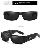 GCOTX Chicano Biker Stiliaus Poliarizuoti Akiniai Nuo Saulės G662 G662 black