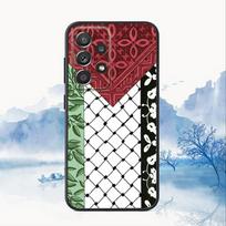 P-Palestina-S Hattah Keffiyeh telefono dėklas Samsung S25,S24,S21,S22,S23,S30,Ultra,S20,Plus,Fe,Lite,Note,10,9,5G juodas dangtelis Samsung S25ULTRA