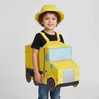 Žaidimo Helovino kostiumas, Apsirengimo apranga vaikams Engineering Vehicle yellow