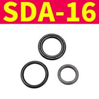 Pneumatinio cilindro ACQ SDA remonto sandariklių rinkinys SMC serijai, skylės diametras 12 16 20 25 32 40 50 63 80 100 mm, O-žiedo tarpinės priežiūros pakuotė yellow