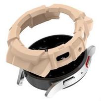 Apsauginis dėklas Samsung Galaxy Watch 4 5 6 40mm 44mm, PC Apsauginiai Mados Aksesuarai, Tuščiavidurio Rėmo Laikrodžio Dėklas Bamperis GalaxyWatch 4 40mm gray