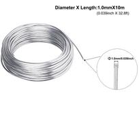 Didelio grynumo cinko viela terminėms dangoms ir katodinei apsaugai - Ø 0,4-3 mm, ilgis 1-50 m - pramoninėms dangoms, moksliniams eksperimentams 1.0mm 10m 1roll