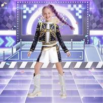 Vaikų Anime Kpop Demonų Medžiotojų Cosplay Kostiumas Huntrix Rumi Mira Zoey Suknelė Mergaitėms Helovino Vakarėliui Išgalvotas Kostiumas Kids 120cm&Demon Hunters Cos gray