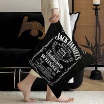 J-Jack D-Daniels Pagalvės Dovanos Namų Biuro Baldai Miegamojo Sofa Automobilio Pagalvės Užvalkalas Dėklas 45X45Cm Peach skin 18*18(CM)-1Pcs brown