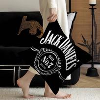 J-Jack D-Daniels Pagalvės Dovanos Namų Biuro Baldai Miegamojo Sofa Automobilio Pagalvės Užvalkalas Dėklas 45X45Cm Peach skin 18*18(CM)-1Pcs