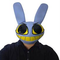 Archi rankų darbo skaitmeninio cirko klouno kaukė Caine triušis Jax AI Gangle veidas vizardas karnavalo Helovino Cosplay