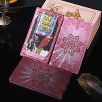 Auksu Folijuotas Kolekcinis Waite Tarot: Naujas 2026 m. Mandala leidimas - 80 kortelių rinkinys pradedantiesiems brown