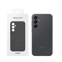 Originalus Samsung silikoninis dėklas, skirtas Samsung Galaxy S23 FE S23FE, švelnus liesti silikoninis apsauginis telefono dėklas pilka