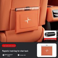 Polestar 2/3/4 Magnetinis Odinis Automobilio Šiukšliadėžės Maišelis, Atsparus Vandeniui ir Lengvai Valomas. No Logo - Single Pack brown