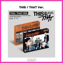[Oficialus] Stray Kids THIS & THAT Mini Albumo Privalumas Nario Pasirinkimas K-pop CD 202 THIS & THAT Ver / No Benefit / Only Album