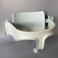 Suderinama medinė vaikiška kėdutės padėkliukas ir apsauginis turėklas STOKKE Tripp Trapp, ekologiškas, atitinka originalų dizainą gray
