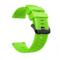 Garmin Forerunner 255 Music 265 745 965 dirželis 22mm Silikoninė sportinė apyrankė Garmin Venu 3 2 Vivoactive 4 laikrodžio dirželis 22mm Universal žalia
