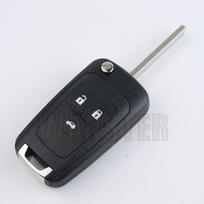 for Opel Vectra Zafira Omega Vauxhall Corsa Astra Car Key Fob Case Shell Housing Gx0 2 Buttons gray