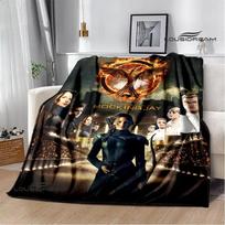Bado žaidynės Spausdintas pledas Flanelinis pledas Namų kelioninis pledas Mesti pledą Plonas pledas Šiltas pledas Gimtadienio dovana Size: 75*100cm, Weight: 280 GSM