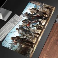 Game Assassin s Creed Mouse Pad Cartoon Lockedge Large Gaming Pad Computer Gamer Keyboard Mat Non-slip Mousepad PC Big Desk Mats 30x60cm