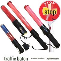 Įkraunamas LED eismo lazdelė ir avarinio įspėjimo lazdas Stop Sign Battery Model (No Battery)